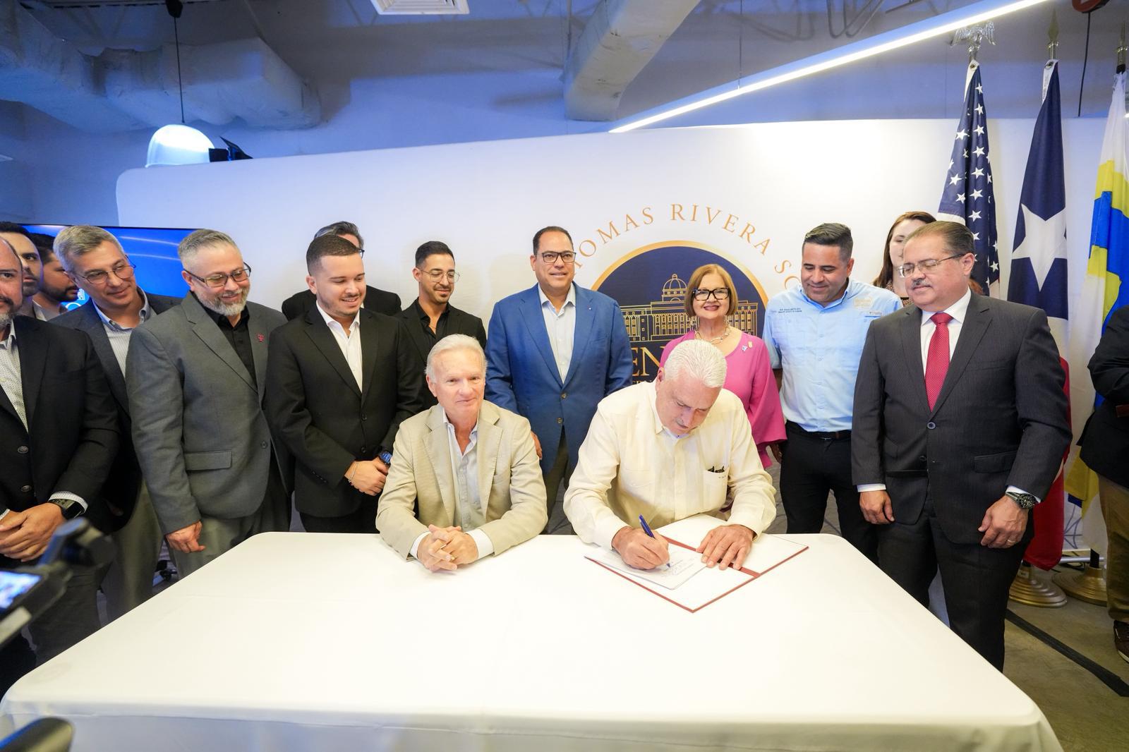 Imagen de Presidente del Senado presenta el Instituto de Desarrollo e Innovación en Inteligencia Artificial de Puerto Rico durante la Cumbre AI Congress 2025