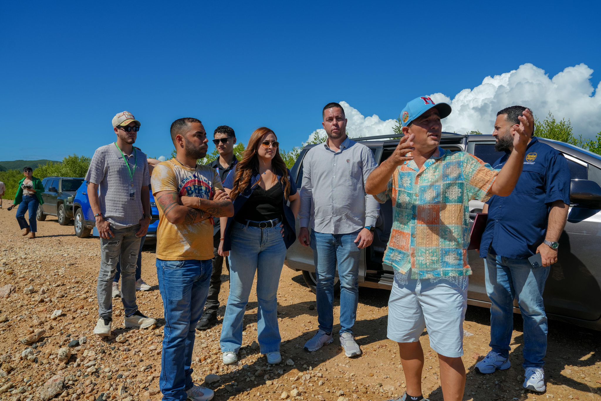 Imagen de Senado realiza inspección ocular en la PR 136 como parte de investigación sobre acceso a Punta Ventana y Punta Verraco en Guayanilla