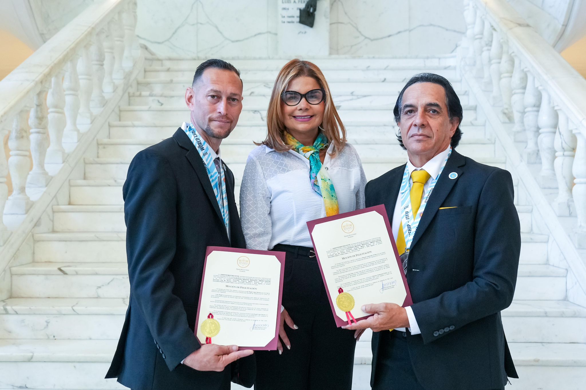 Imagen de Reconocen logro de puertorriqueños en campeonato mundial de taekwondo en Argentina