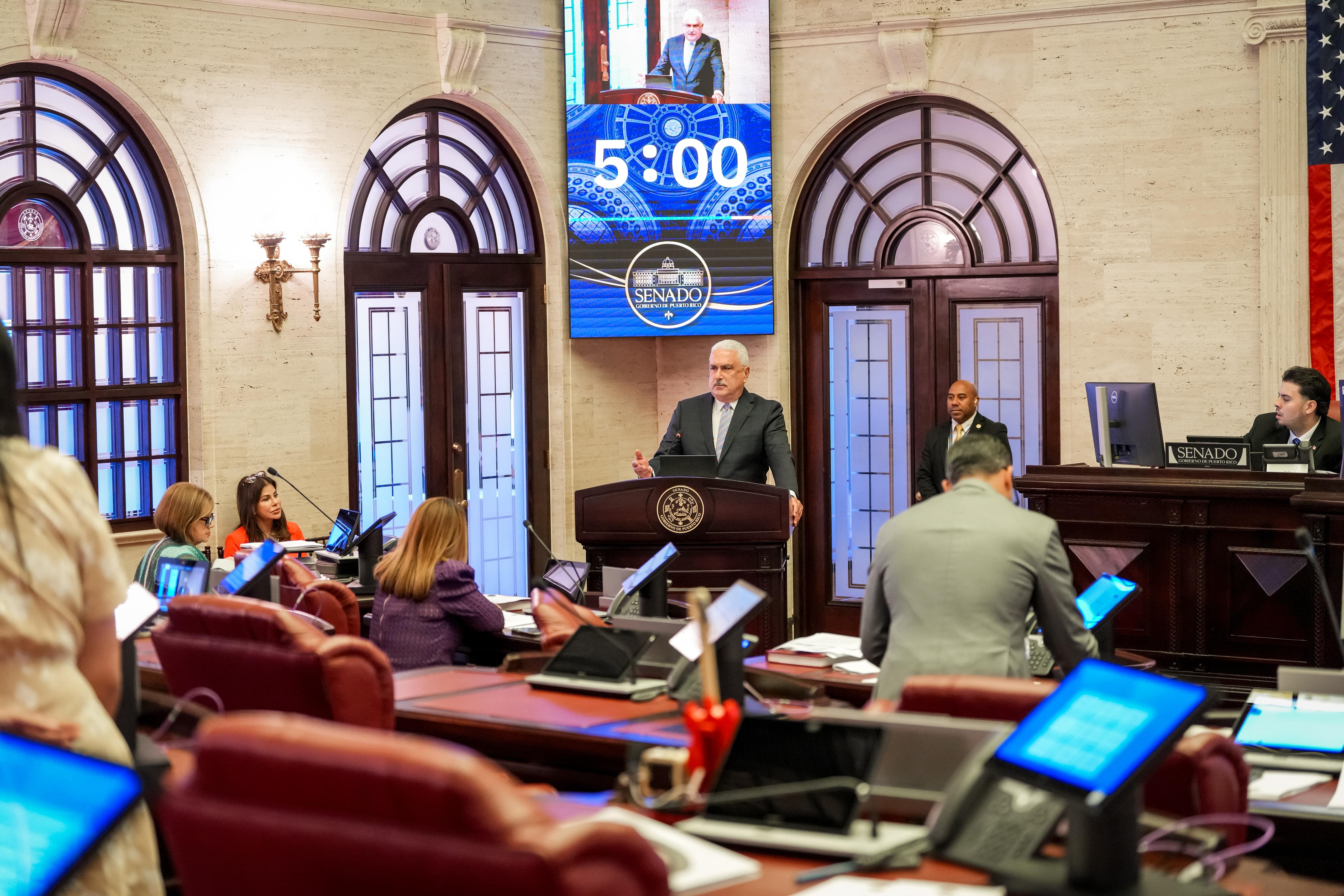 Imagen de  Presidente del Senado convoca al secretario de la Gobernación a Comisión Total para responder sobre la gestión gubernamental