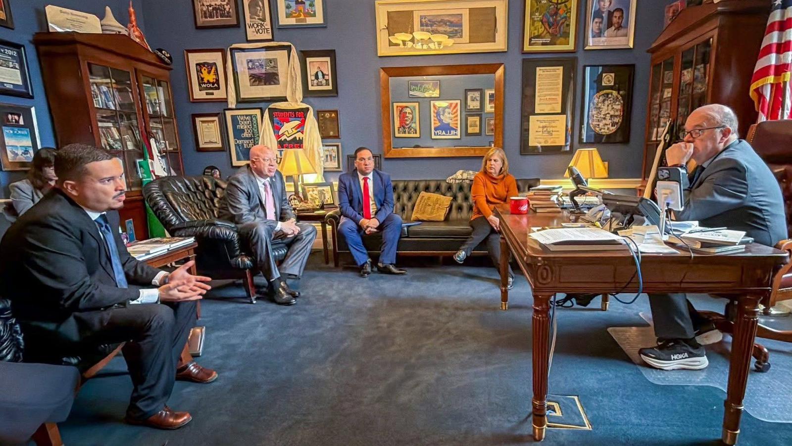 Imagen de Senador Wilmer Reyes Berríos sostiene reuniones en Washington sobre programas federales y desarrollo económico para Puerto Rico