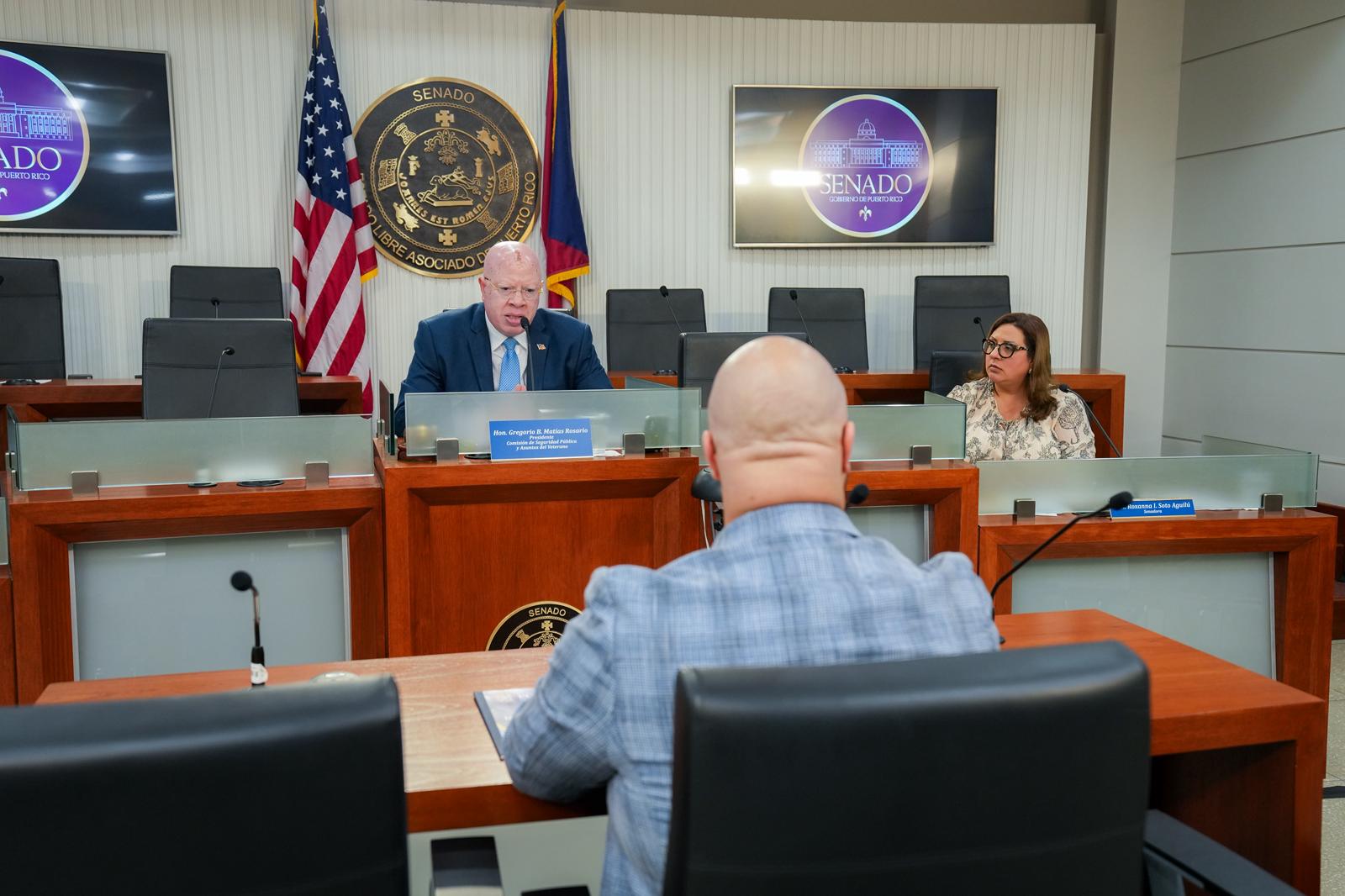 Imagen de Senado examina implementación del Plan de Salud para policías retirados
