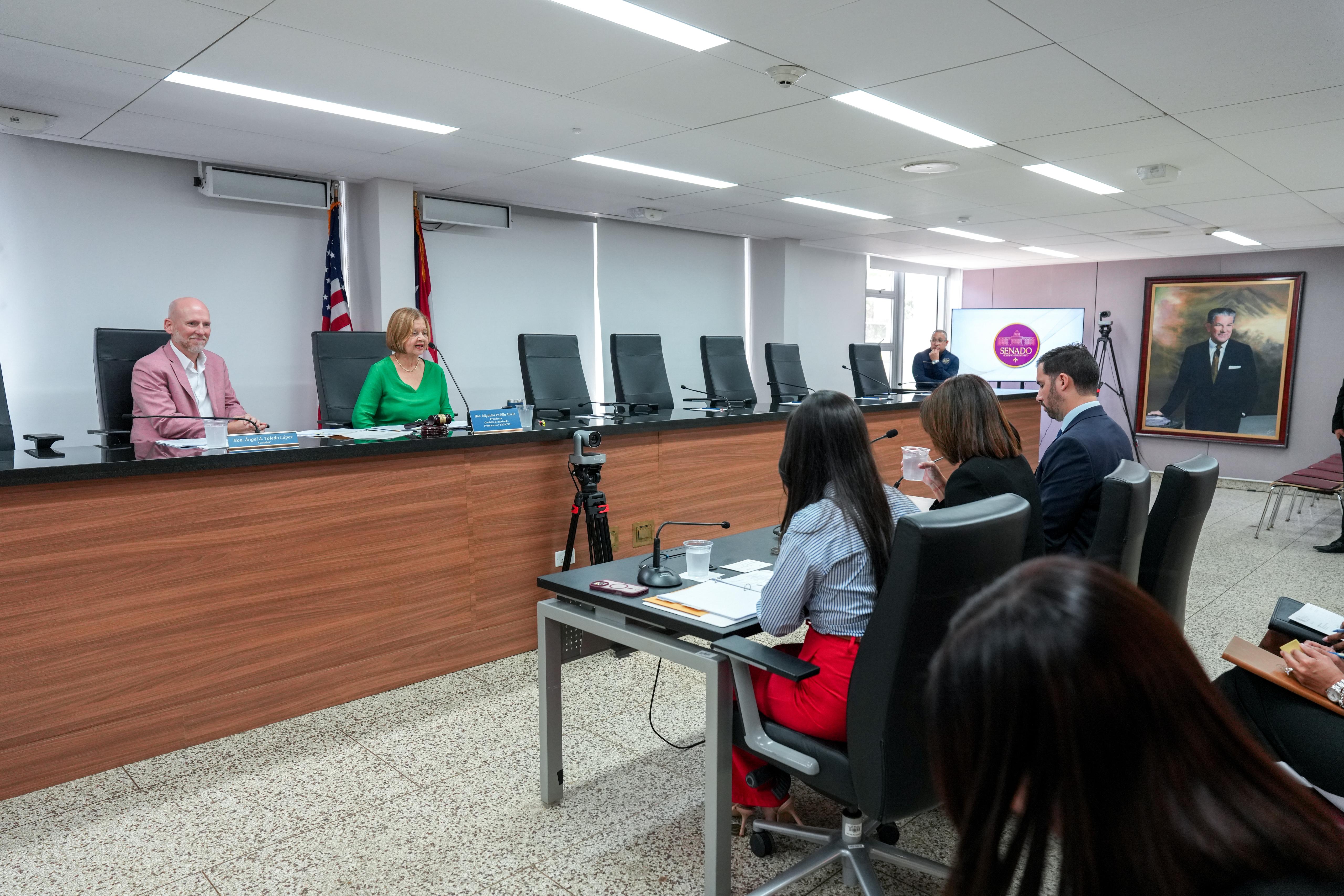 Imagen de Senado pasa revista sobre presupuesto vigente del Departamento de Justicia