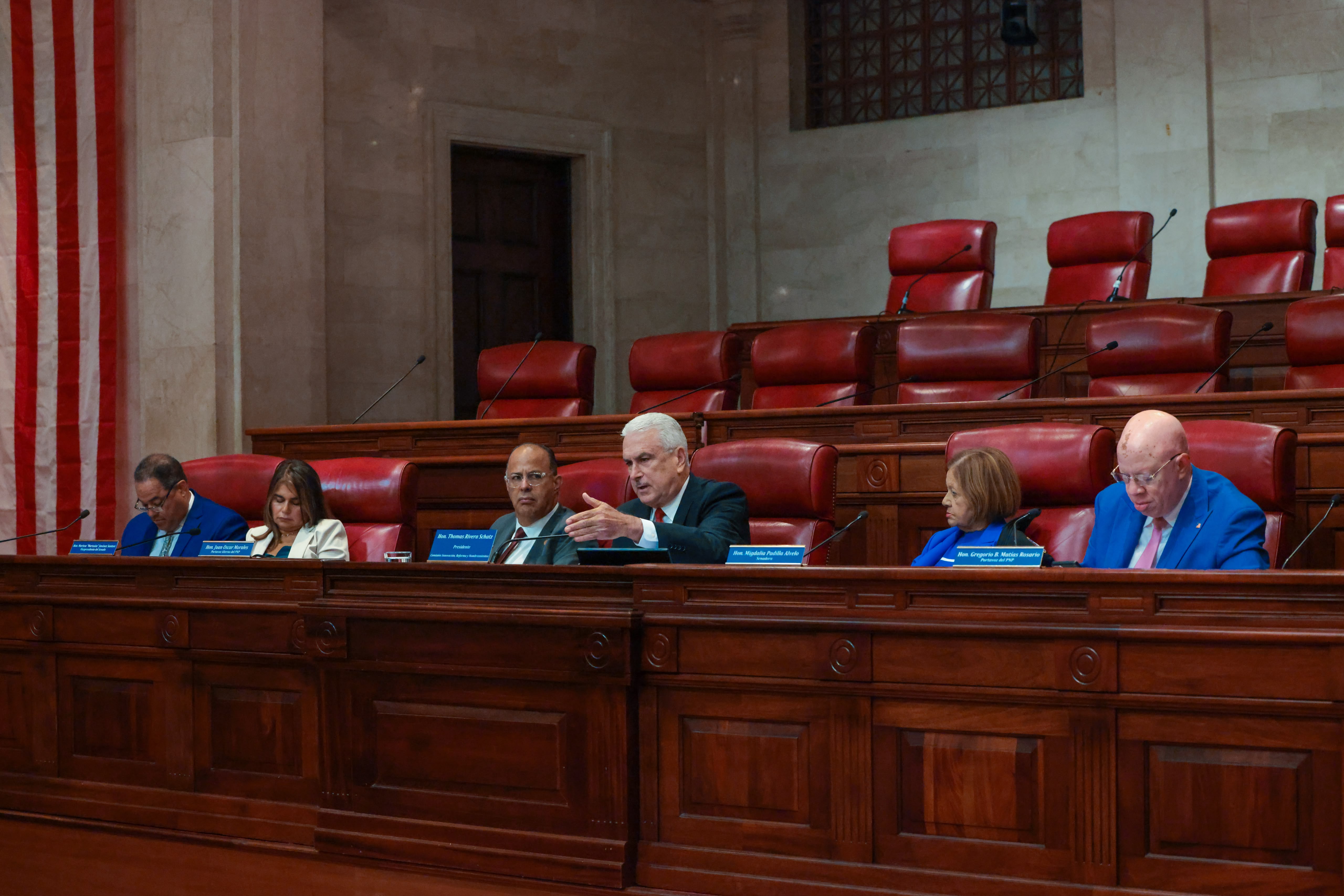 Imagen de Senado evalúa designación de Julie O. Gómez Gómez como secretaria del Departamento de Corrección y Rehabilitación