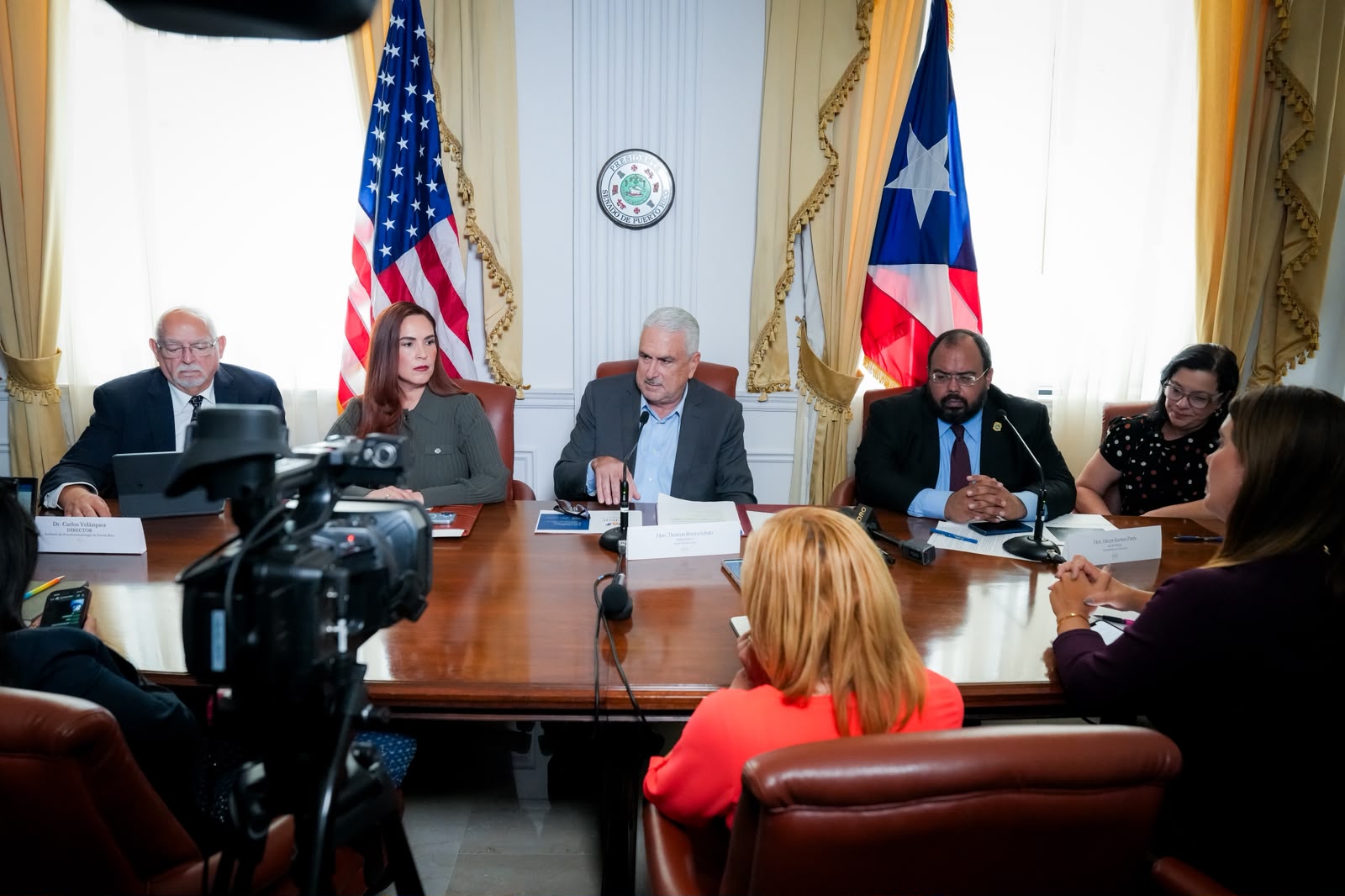 Imagen de Presidente del Senado presenta resultados positivos de proyecto para el bienestar emocional de estudiantes en escuelas públicas
