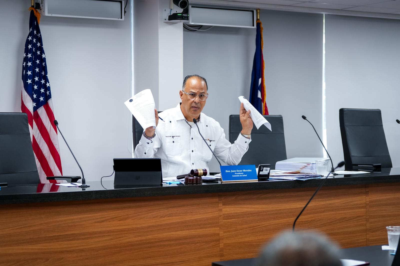 Imagen de Senador Juan Oscar Morales confronta a la ASSMCA en vista pública tras graves hallazgos en visitas de inspección