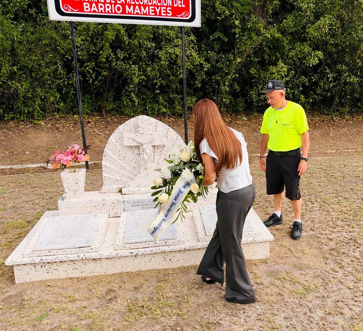 Imagen de Senadora Jamie Barlucea rinde homenaje a las víctimas de Mameyes a 41 años de la tragedia